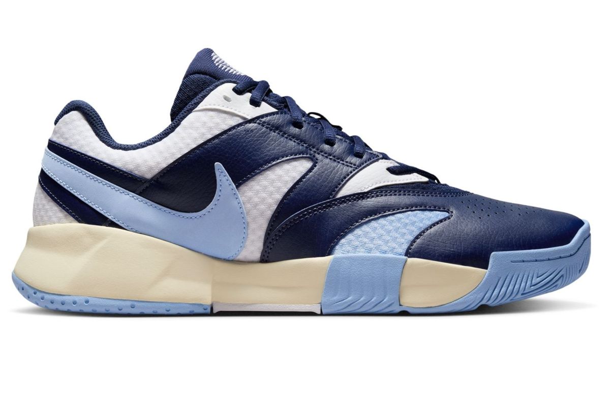 Nike Court Lite 4 - white/psychic blue/midnight navy